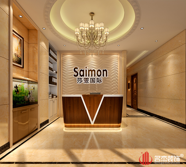 美容院前臺裝修