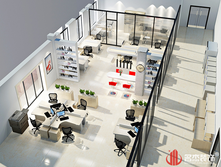 廣州百孚潤(rùn)公共區(qū)俯視圖