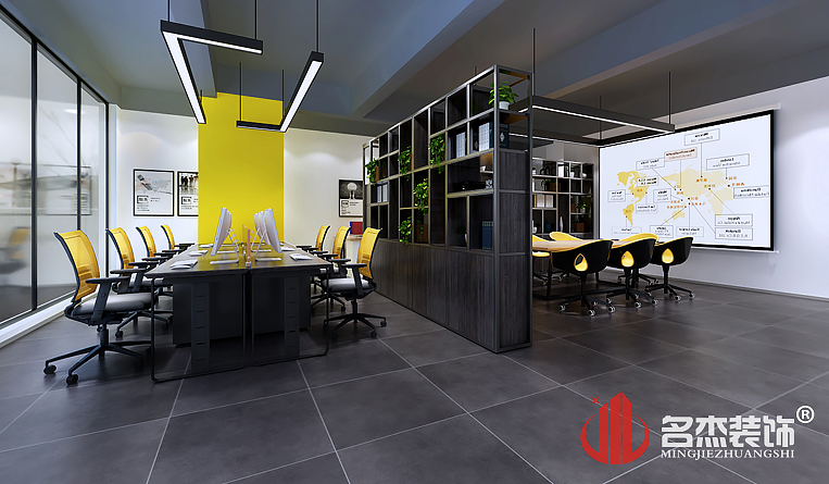 辦公室區(qū)域裝修設計