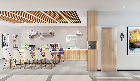 雷尼紹貿(mào)易公司辦公室裝修設(shè)計