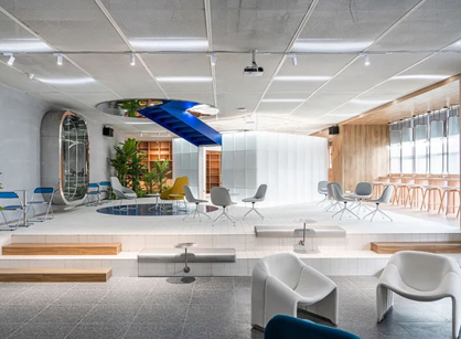 富有創意的聯合辦公裝修設計空間是怎樣打造的——慕金星光國際